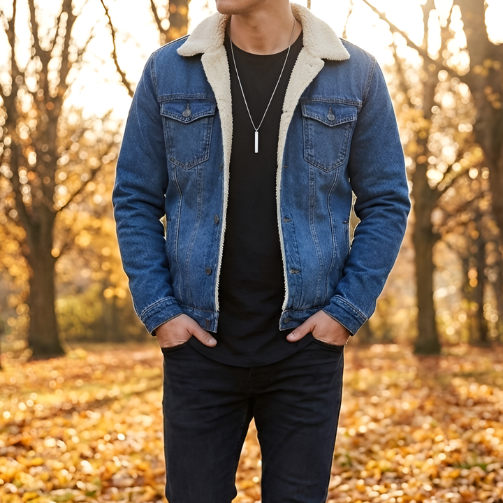 Giacca Denim Timeless per Uomini