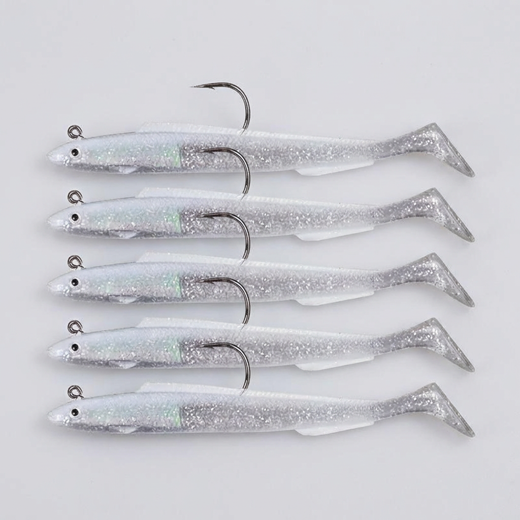 Swimbait per Bass e Luccio con Testa Jig in Piombo