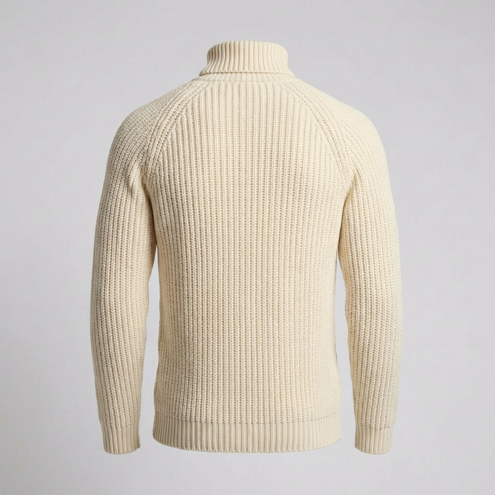 Maglione Invernale a Collo Alto da Uomo