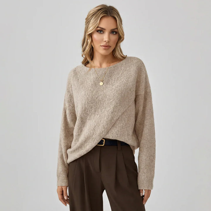 Maglione Oversize a Manica Batwing
