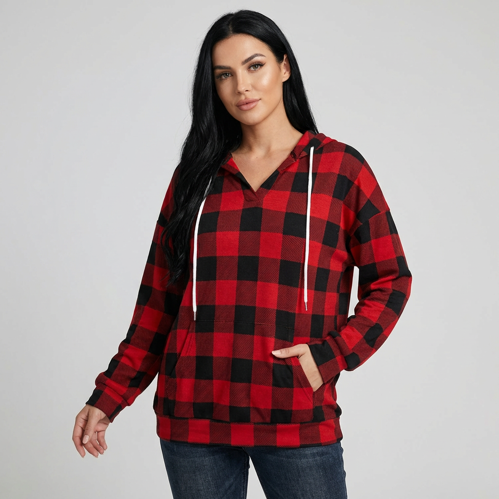 Pullover Sweatshirt Oversize Donna