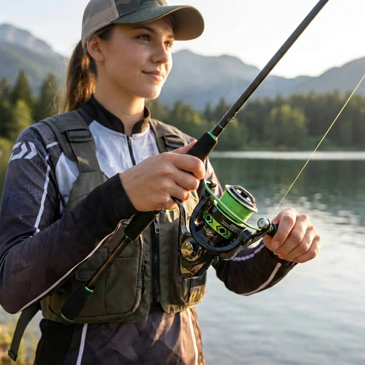 Mulinello da Pesca a Rotazione ad Alta Velocità
