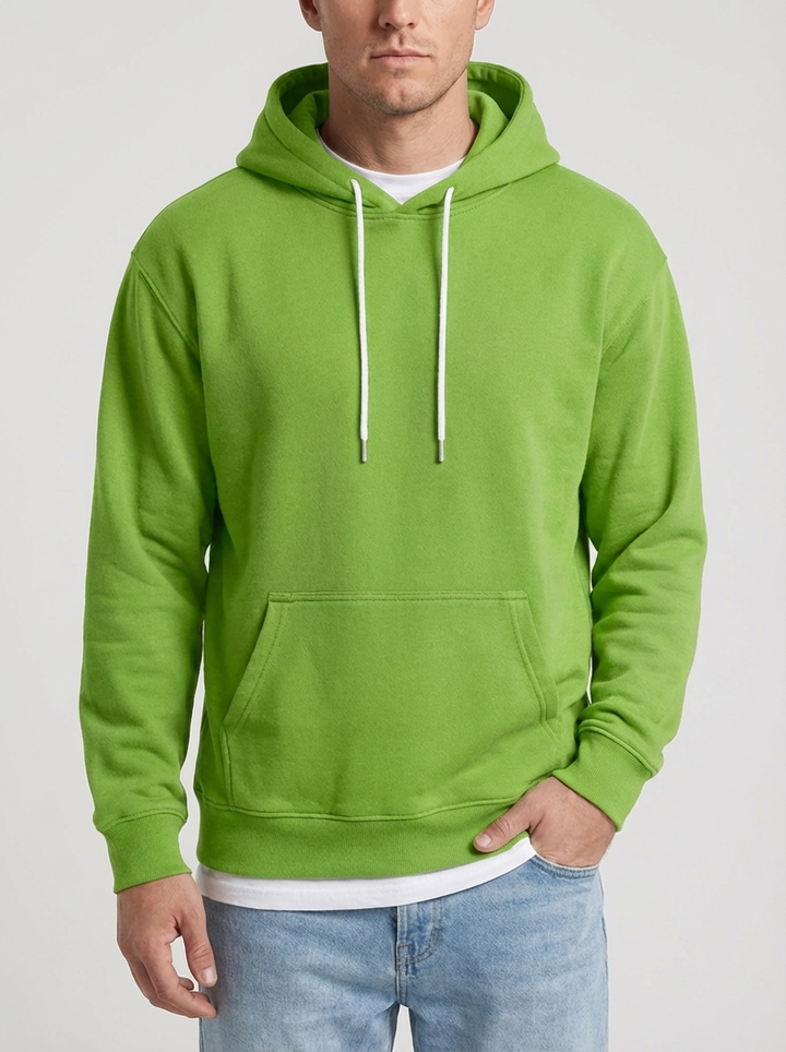 Felpa con Cappuccio Relaxed Fit per Uomini
