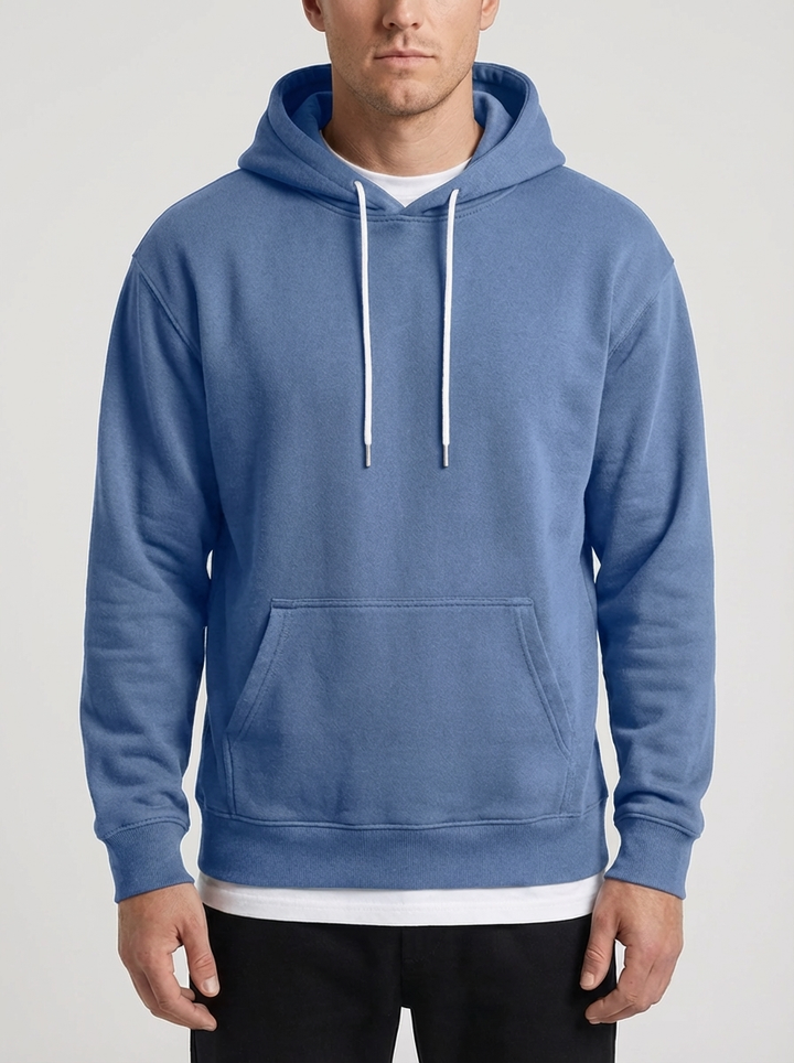 Felpa con Cappuccio Relaxed Fit per Uomini