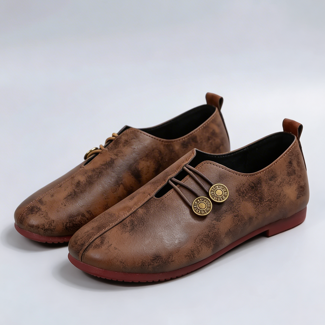 Flatrelle - Mocassino Piatto Tondo Senza Tringa per Donne
