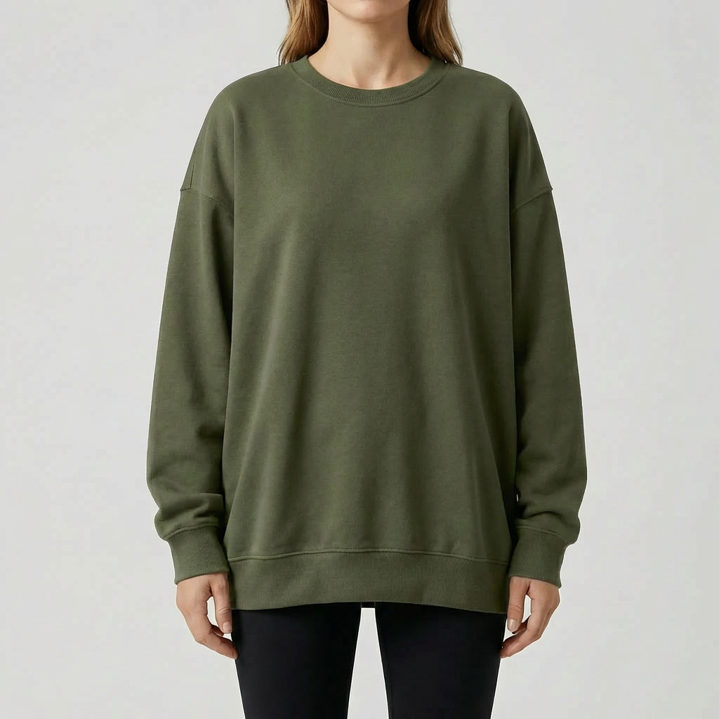 Maglione Oversize con Spalle Cadenti per Donne