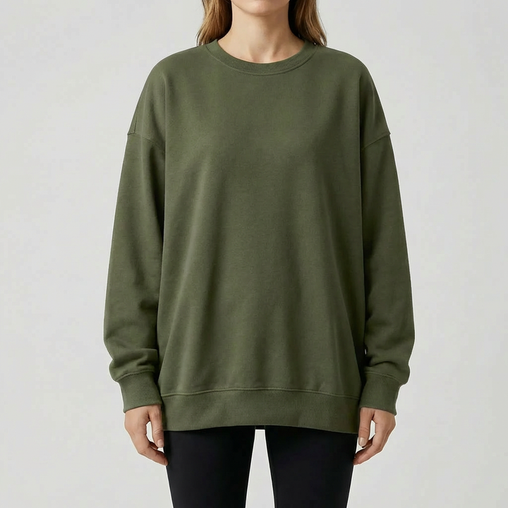 Maglione Oversize con Spalle Cadenti per Donne