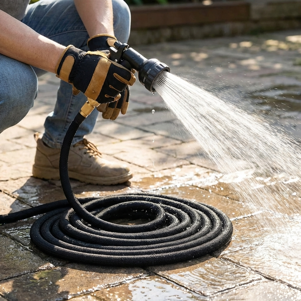 Tubo da Giardino Estensibile Leggero per Esterni