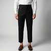 Pantaloni Dritti Pleat per Uomini