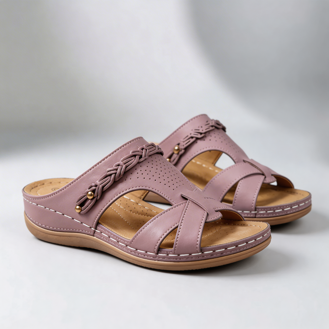 Infradito a Wedge Bohemien per Donne