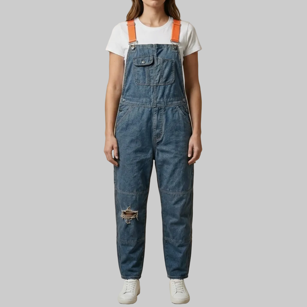 Salopette da Giardinaggio Unisex con Spalline Regolabili