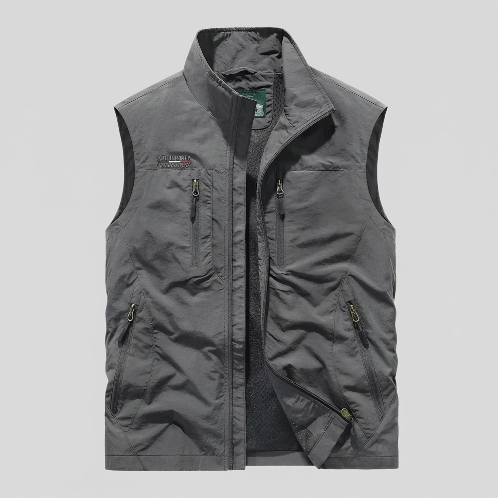 Gilet Classico Resistente all'Acqua per Uomini