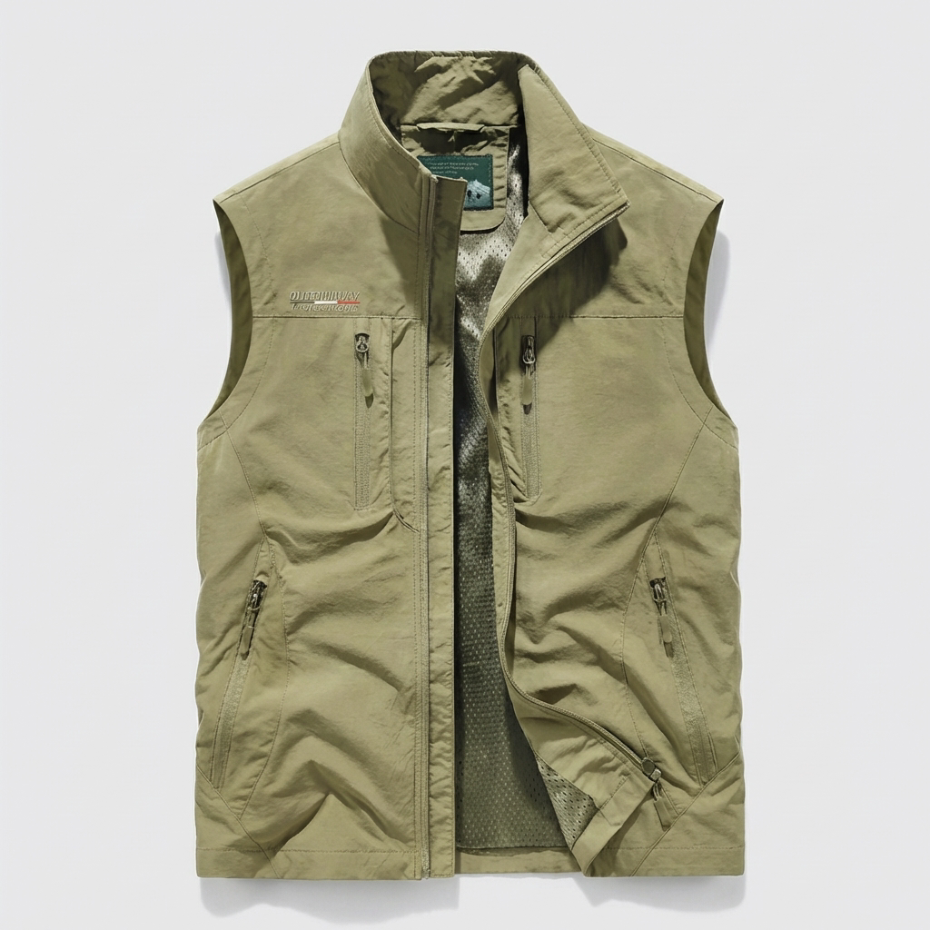 Gilet Classico Resistente all'Acqua per Uomini