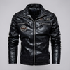 Giacca in Pelle per Uomini Stile Audace Taglio Timeless
