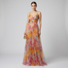 Abito Maxi Sexy Hollow Out per Donna