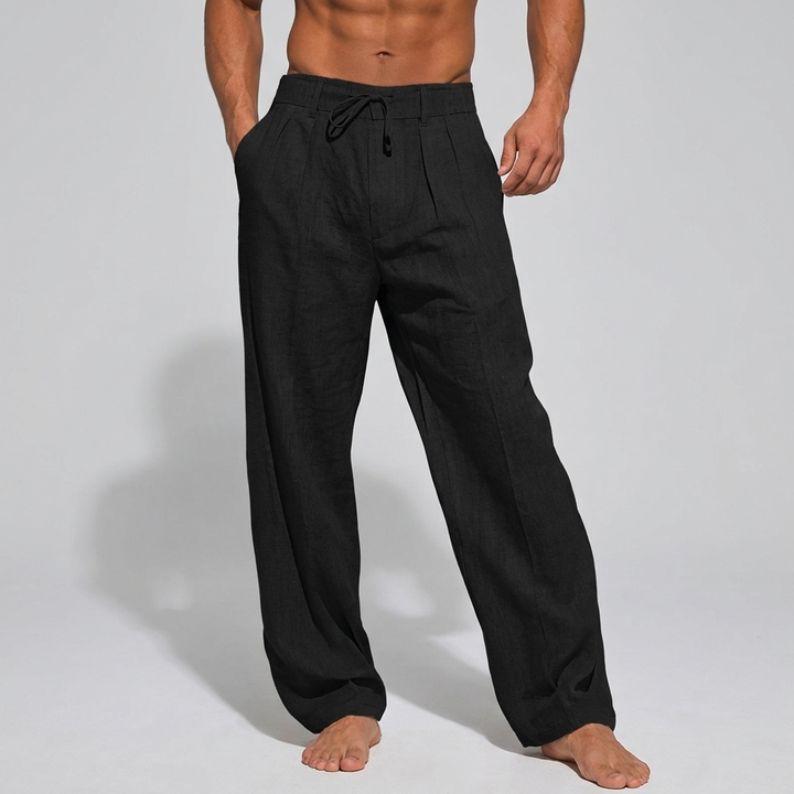 Pantaloni Estivi in Lino Eleganti da Uomo