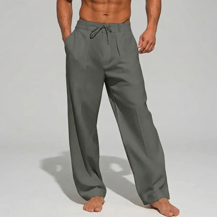 Pantaloni Estivi in Lino Eleganti da Uomo
