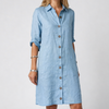 Abito Midi in Lino Estivo Casual