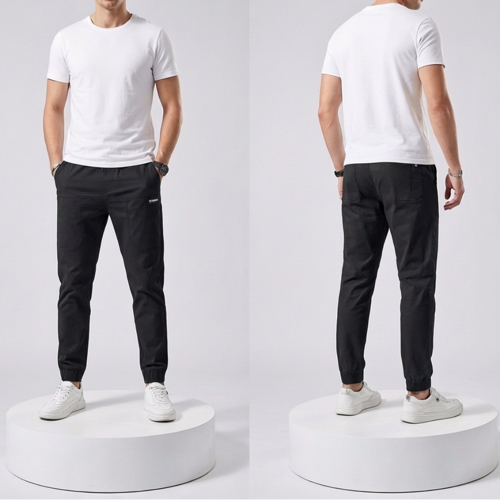 Pantaloni Cargo Elastici per Uomini