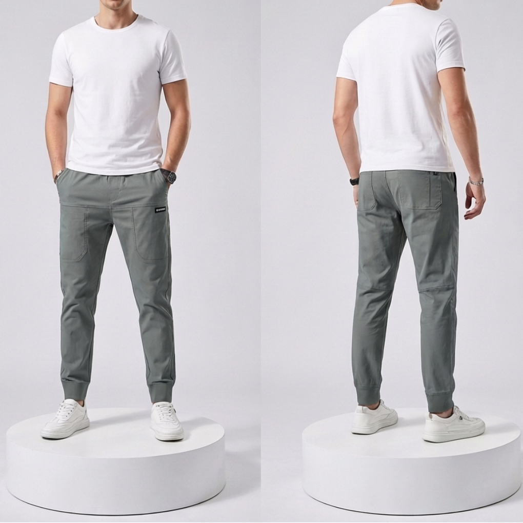 Pantaloni Cargo Elastici per Uomini