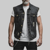 Giubbotto Denim Retro per Uomo