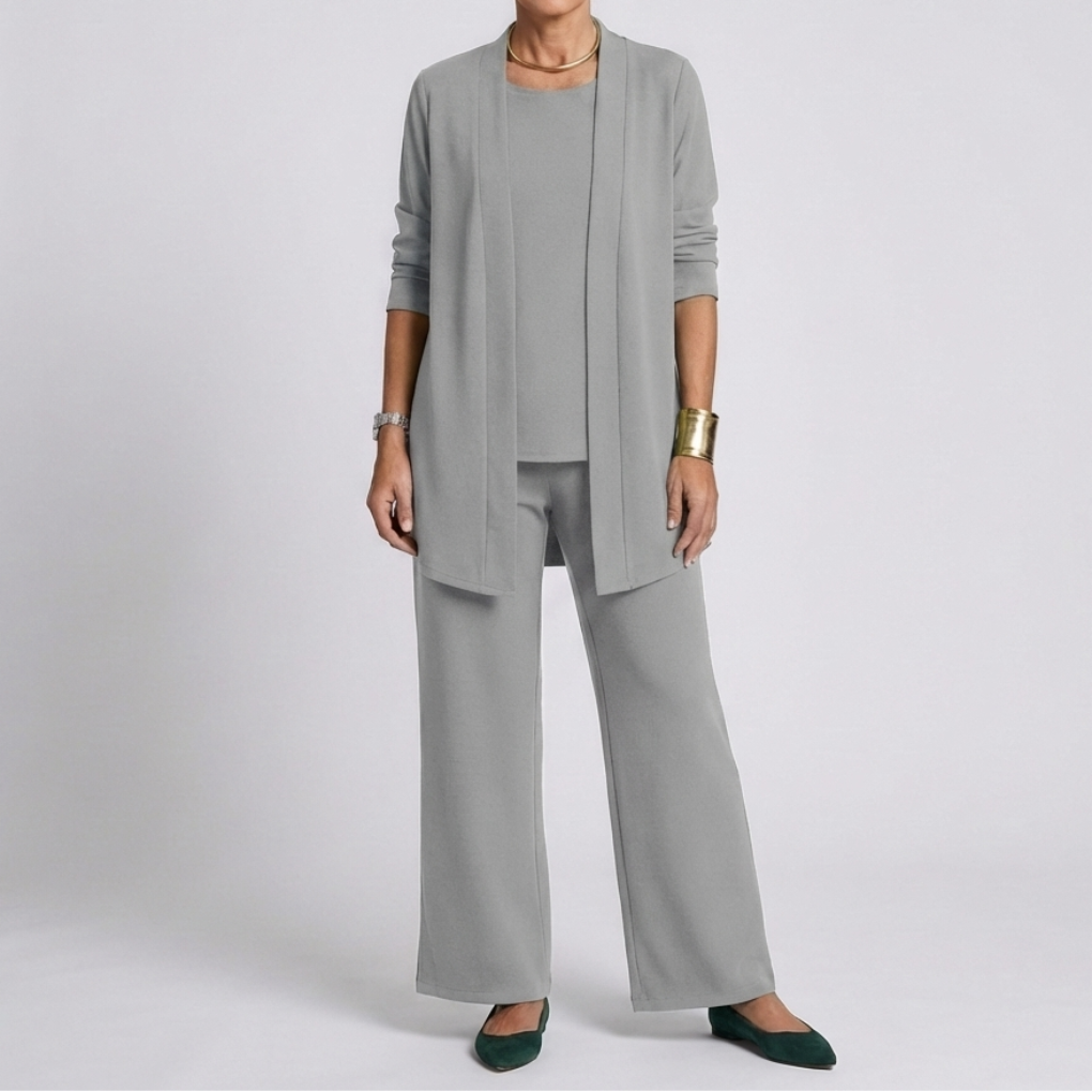 Completo Elegante Tre Pezzi per Donna