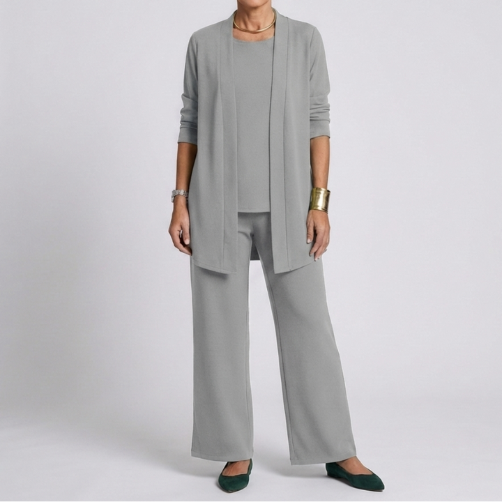 Completo Elegante Tre Pezzi per Donna