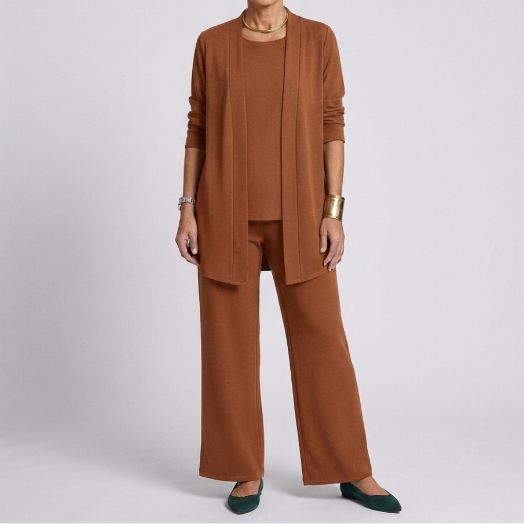 Completo Elegante Tre Pezzi per Donna