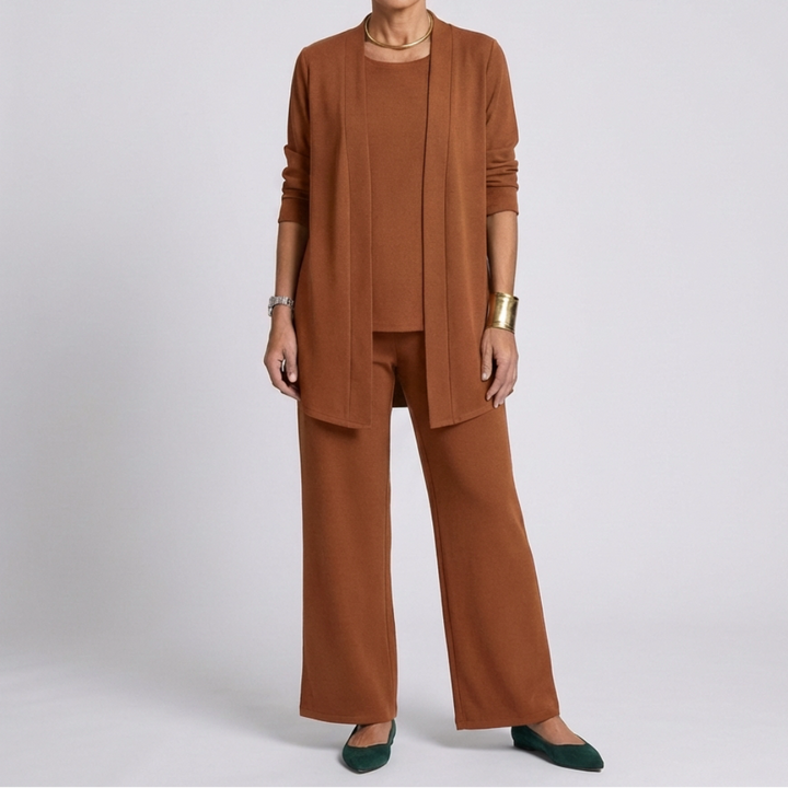 Completo Elegante Tre Pezzi per Donna