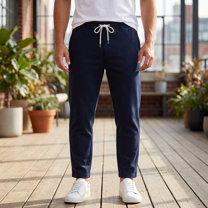 Pantaloni Con Cordino Slim Fit Per Uomo