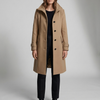 Clarisca - Cappotto Trench Semi-Adattato a Meta Coscia