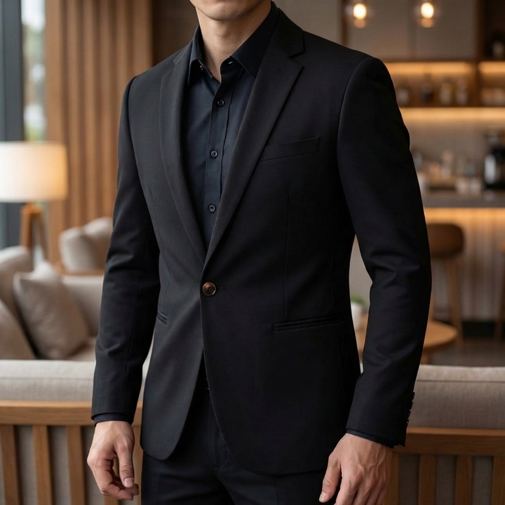 Blazer Elegante da Uomo Tailoring Rifinito