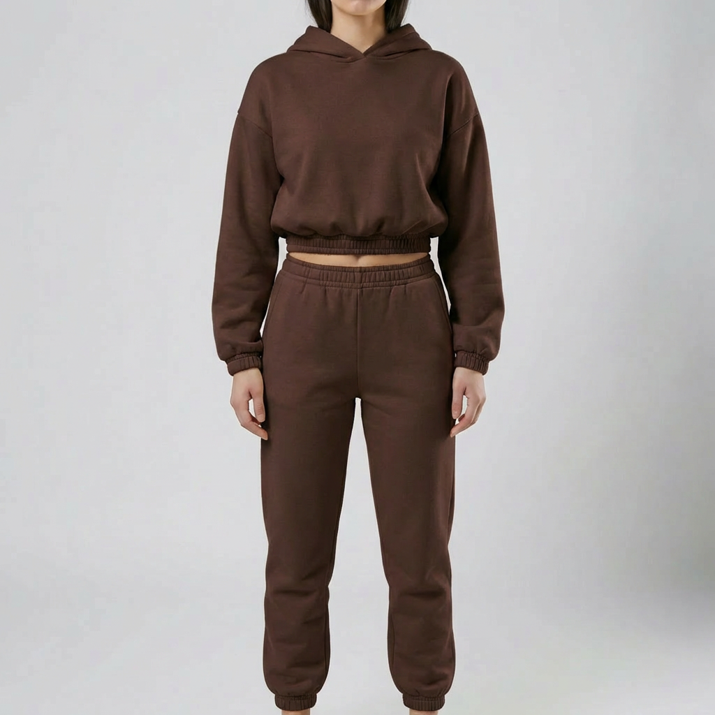 Set Coordinato di Felpa e Pantaloni Jogger