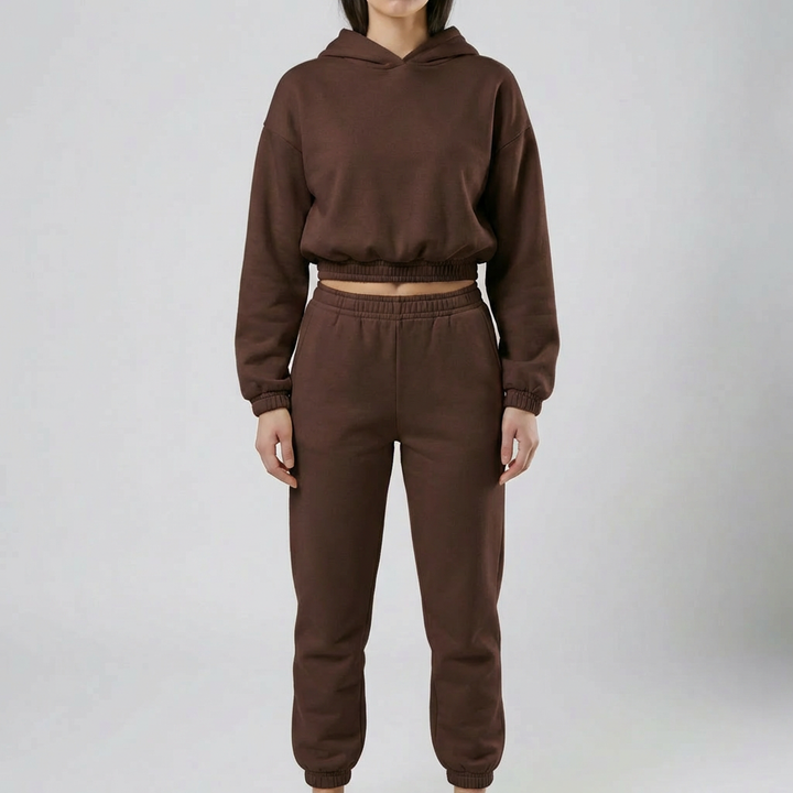 Set Coordinato di Felpa e Pantaloni Jogger