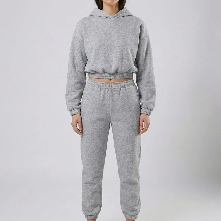 Set Coordinato di Felpa e Pantaloni Jogger