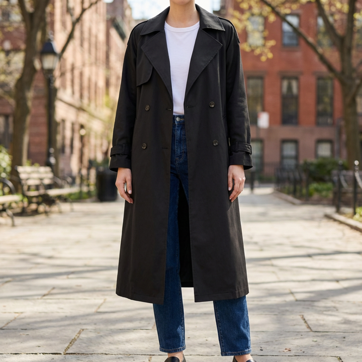 Cappotto Trench Stiloso per Donne