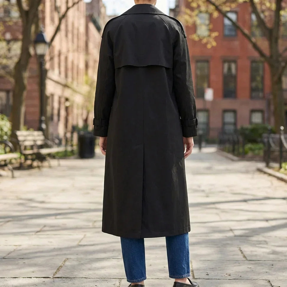 Cappotto Trench Stiloso per Donne