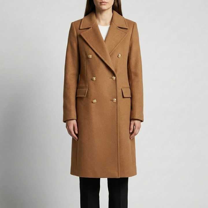 Cappotto Donna Mezzo Lungo Doppio Petto