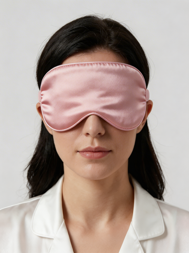 Maschera da Sonno Regolabile con Bloccaggio della Luce