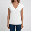 Top Casual a Scollo a V per Donne