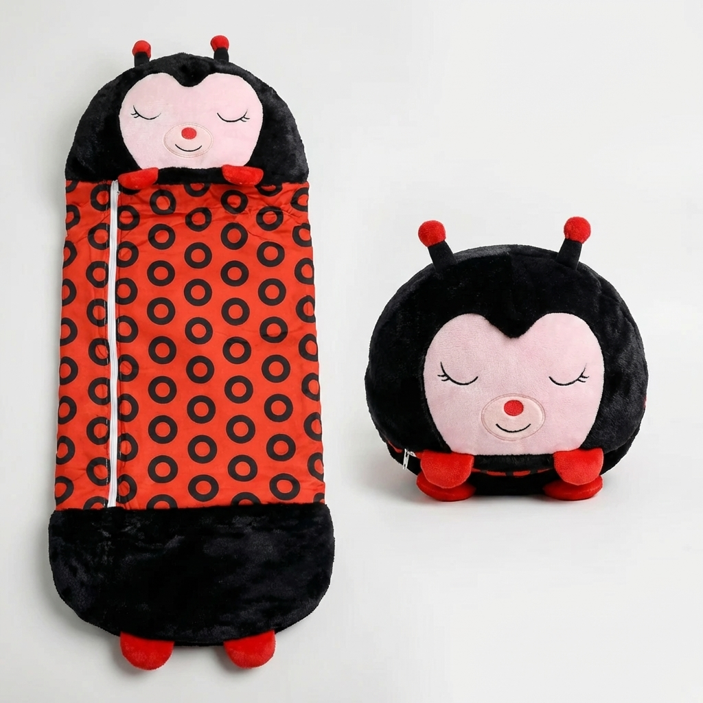 Snugpaw - Sacco a Pelo per Bambini 2-In-1 Design Personaggio