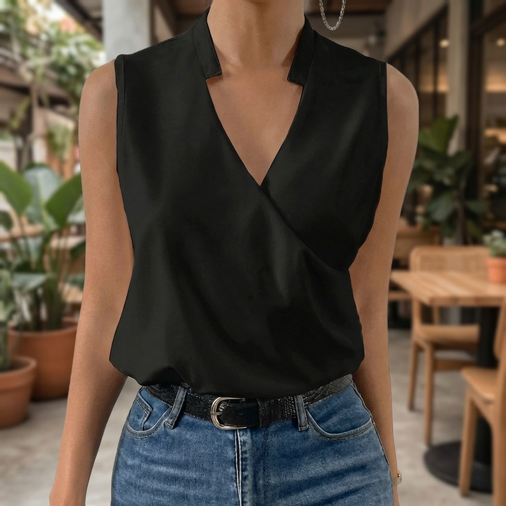 Top Senza Maniche Chic per Donne