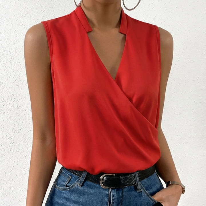 Top Senza Maniche Chic per Donne