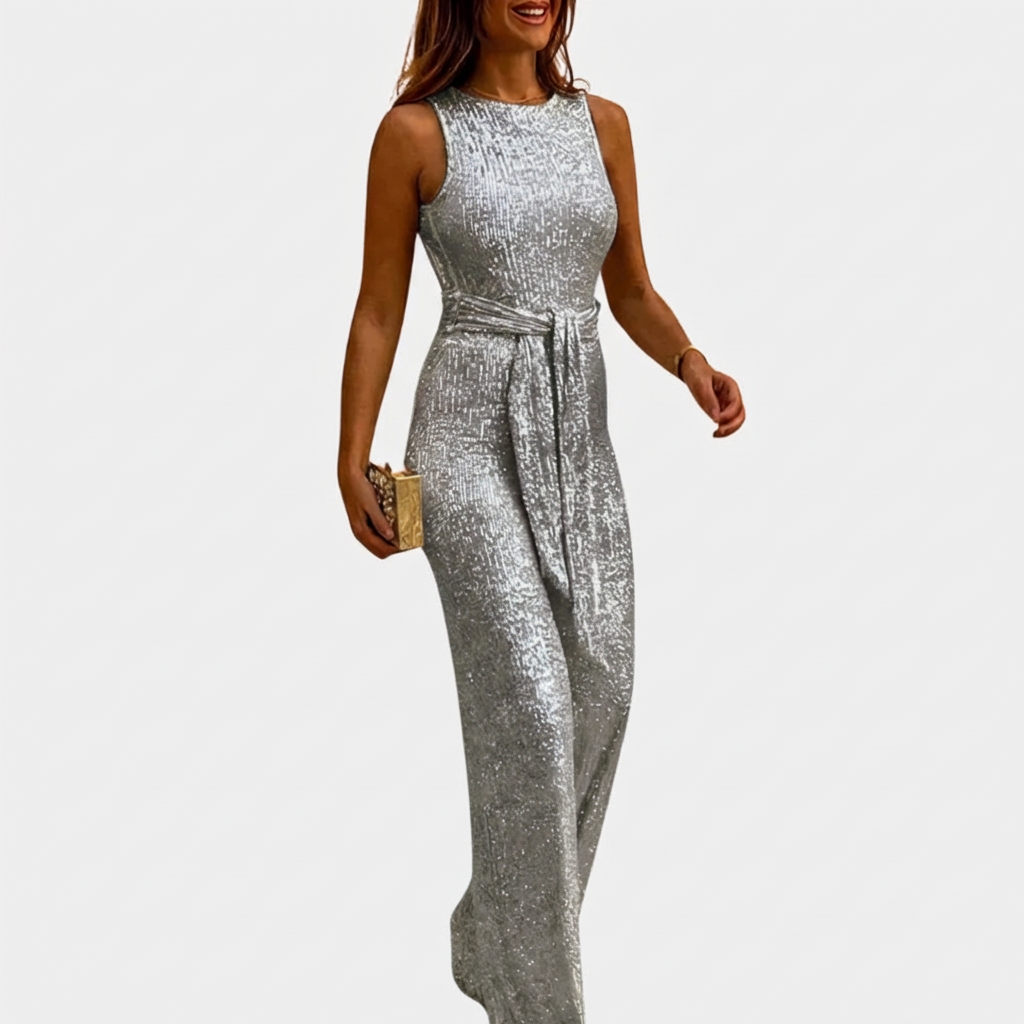 Pantalone Tuta con Paillettes per Donne