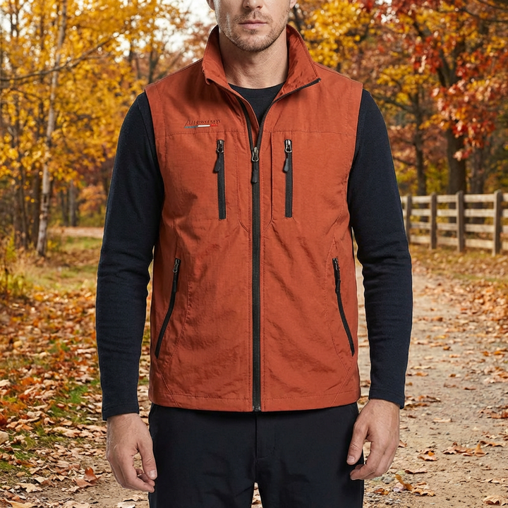 Gilet Classico Resistente all'Acqua per Uomini