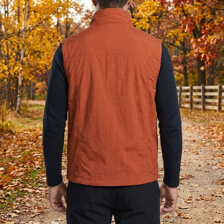 Gilet Classico Resistente all'Acqua per Uomini