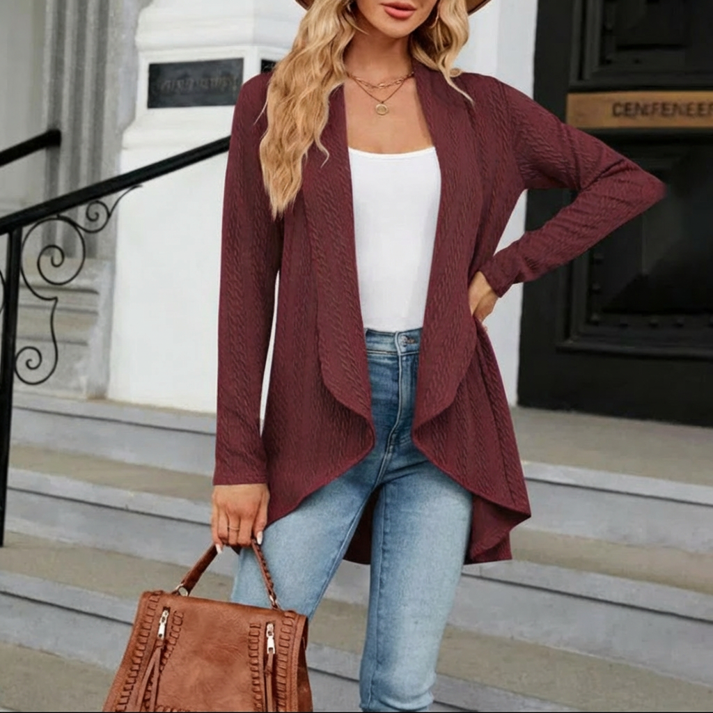 Cardigan Donna Stiloso per la Stagione Autunnale