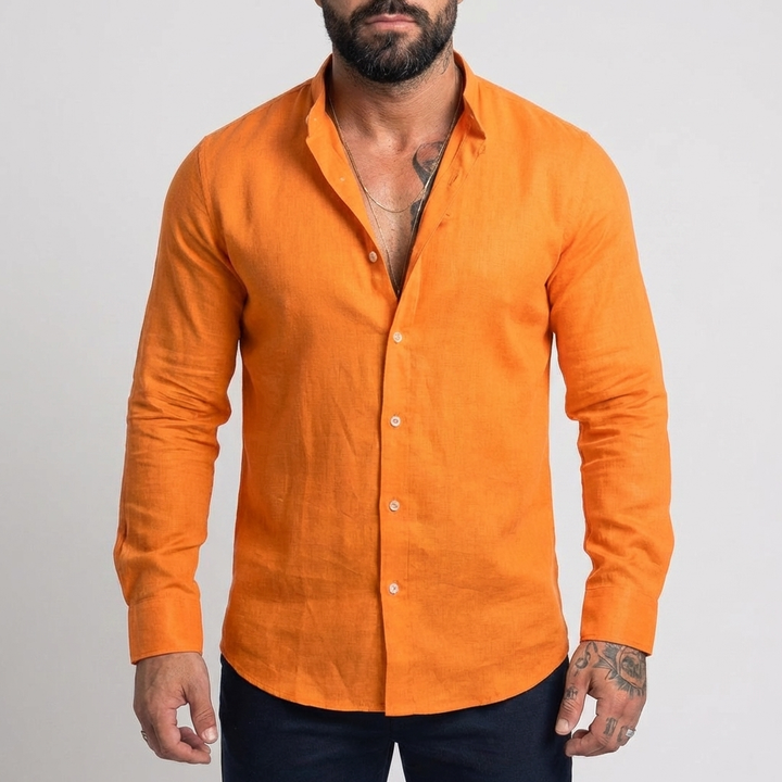 Maniche Lunghe Casual per Uomini