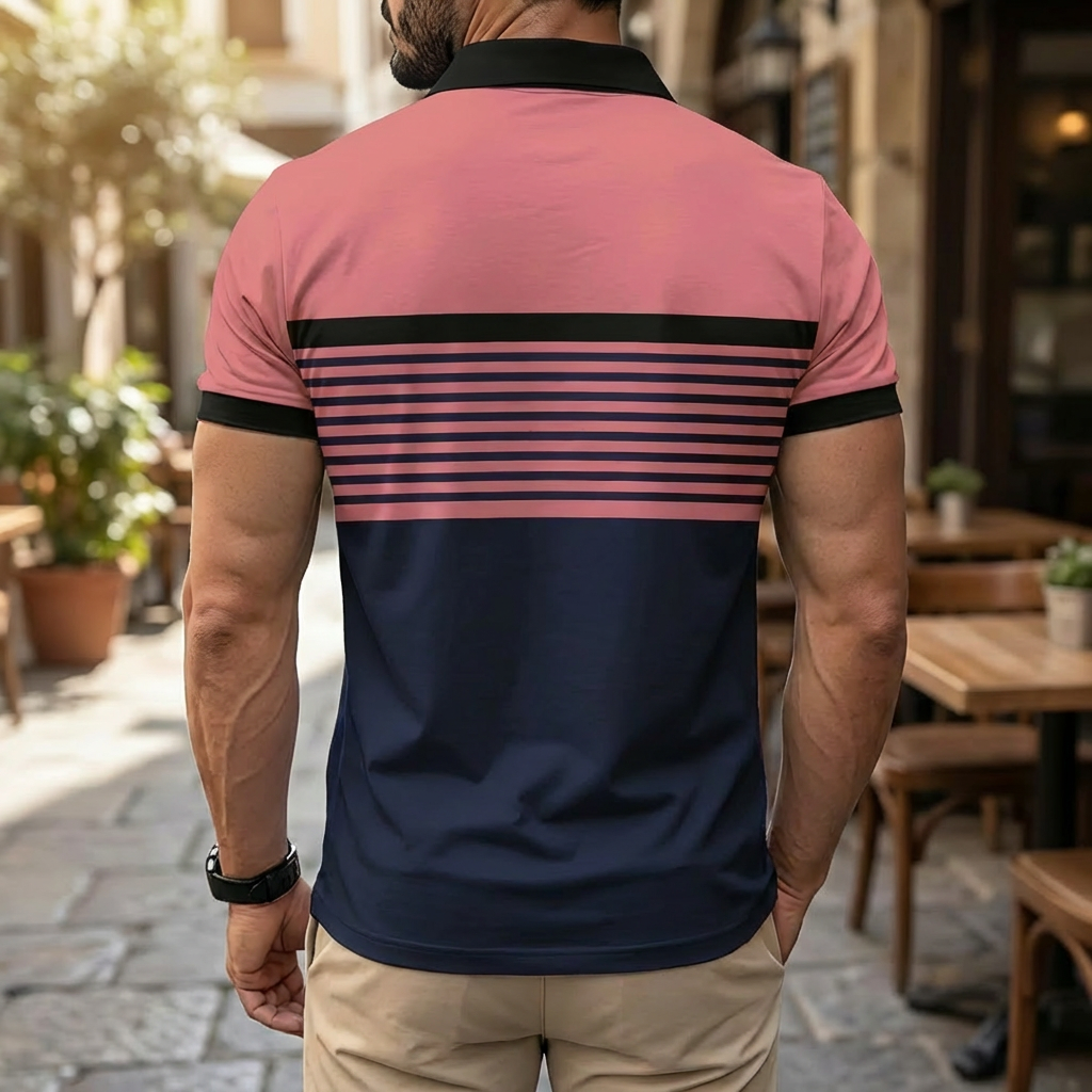 Stile Senza Sforzo e Polo Buona Adattabilità per Uomini