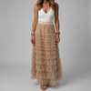 Gonna Maxi in Tulle con Elastico per Donne